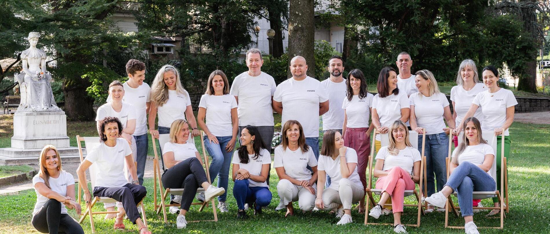 Das Team der Kurverwaltung Meran