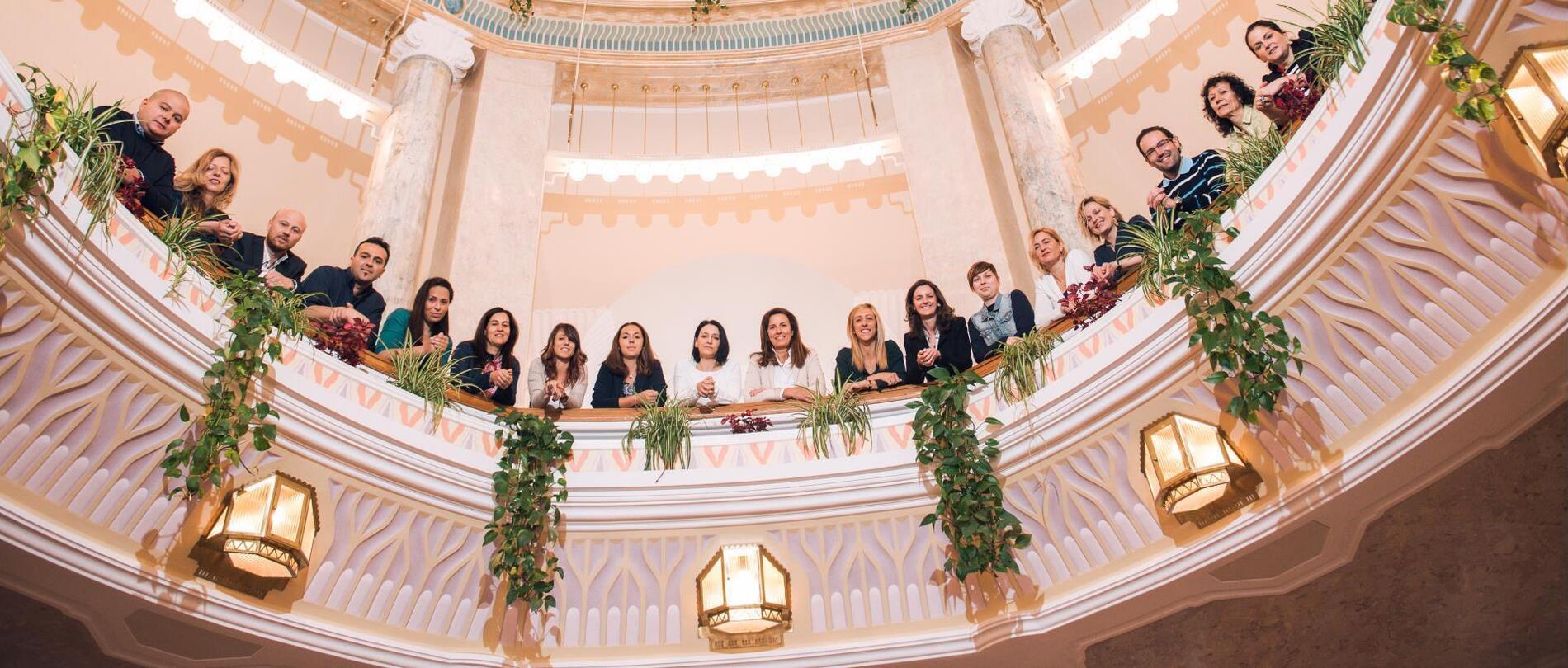 Das Team der Kurverwaltung Meran