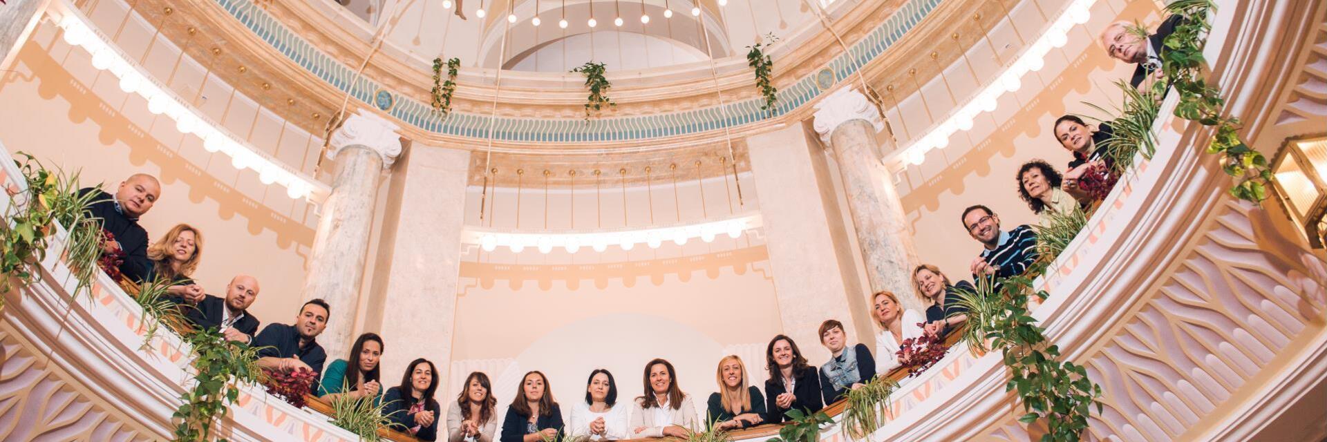 Das Team der Kurverwaltung Meran